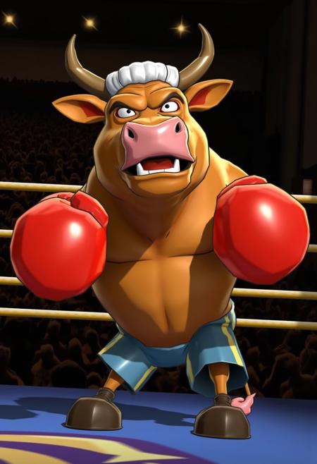 Punch-Out!! (Wii) Style [FLUX]