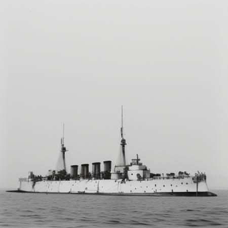 Pre Dreadnough Russian Battleships and Cruisers
