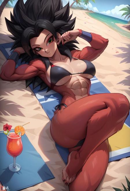 Caulifla Super Saiyan 4 Form (Dragon Ball Super) [Pony]