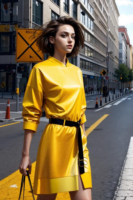Simple Silk Dress