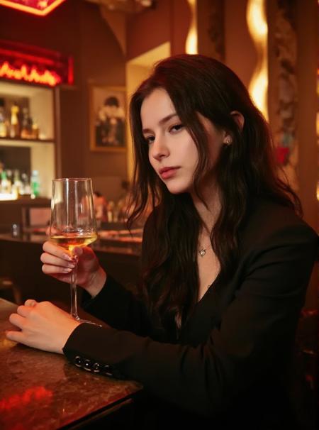 Bar portrait photography