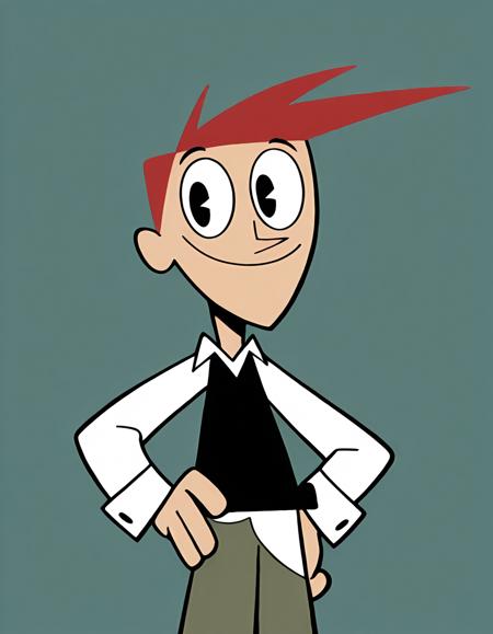 Brad Carbunkle ( My Life as a Teenage Robot) Pony + Illustrious commission版本Illustrious (ID: 1246450)