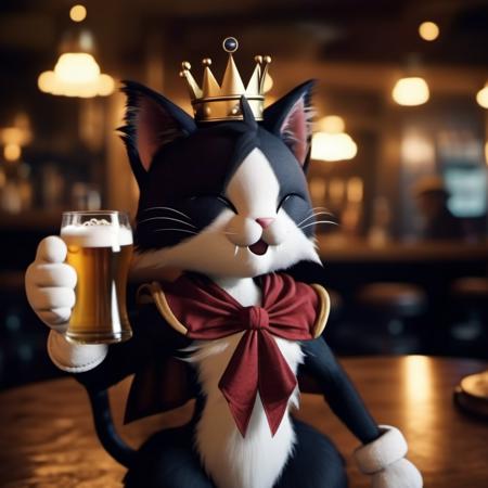 Cait Sith - Final Fantasy VII - SDXL
