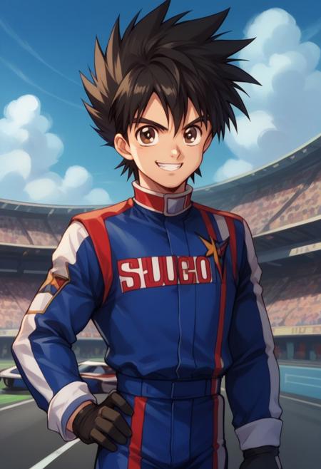 Hayato Kazami - Future GPX Cyber Formula (Commission)