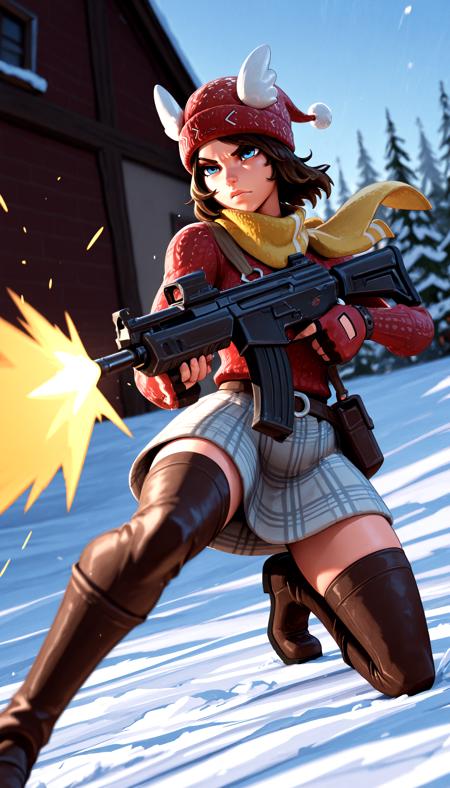 Skye-Fortnite(Default and Winter Skin)