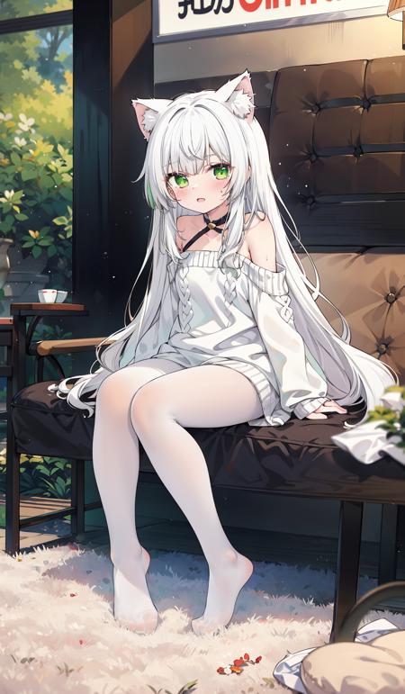 雪糕质感调整V2 white pantyhose change V2
