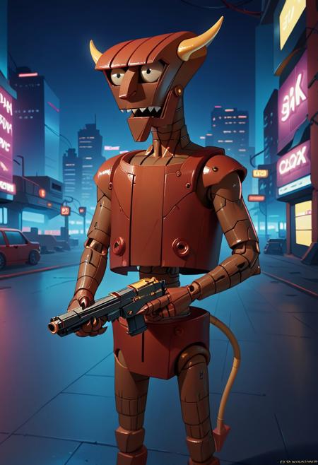 Beelzebot (Robot Devil) - Futurama [PDXL]