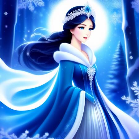 SDXL Snow Princess Lora