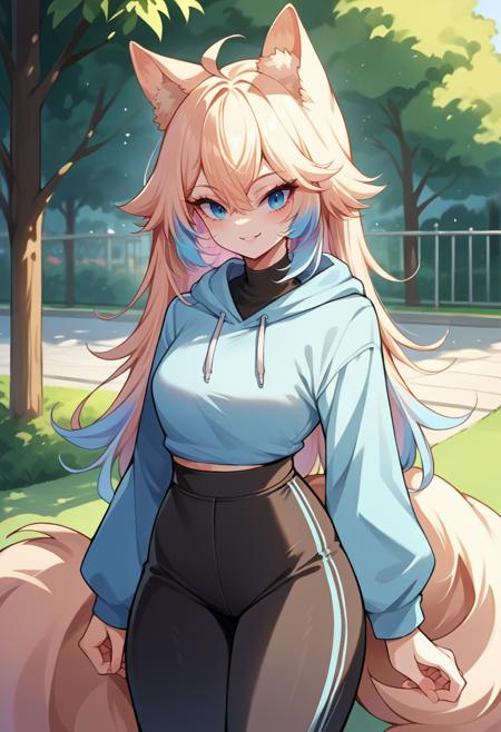 Nayami Peachfox | Lightmotif | [Pony XL]