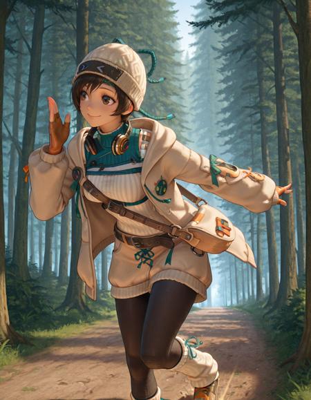 Cozy Adventurer outfit [Infinity Nikky] illus