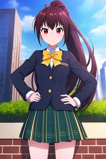 Himukai Yuri (Battle Girl High School) | 火向井ゆり (バトルガール ハイスクール)版本v1.0 (ID: 361460)