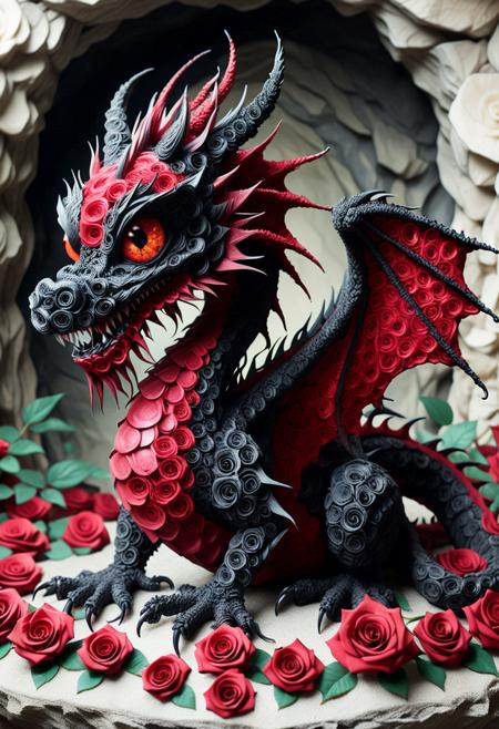 Black & Red Roses - World Morph