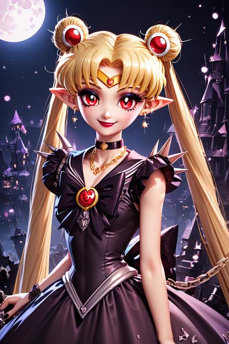 Cruel Moon: Spiked Rabbit (Sailor Moon AU) [Pony]