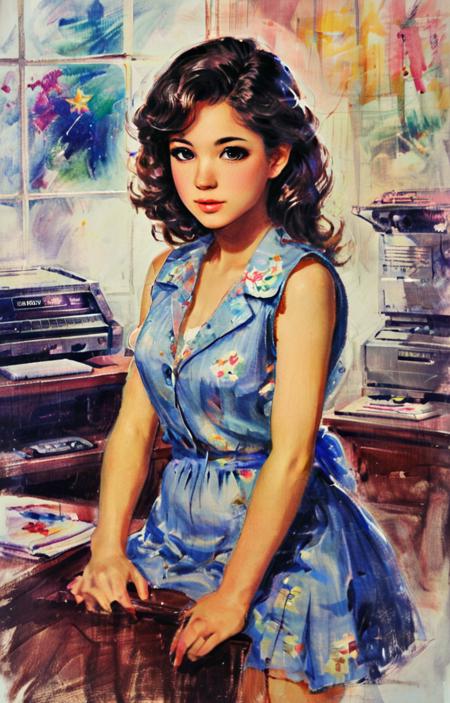 An American style promotional painting style from the last century - tangbohu [SDXL] 4