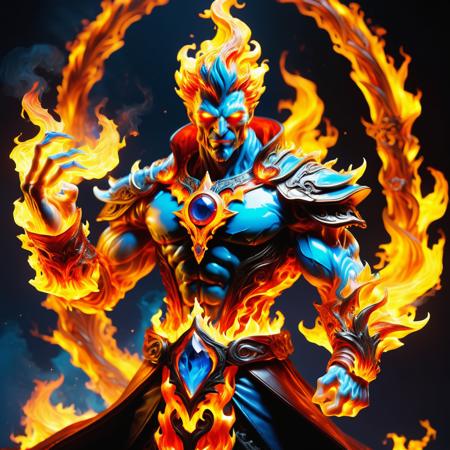 DonM - Another Made of Fire Style [SD1.5,SDXL]