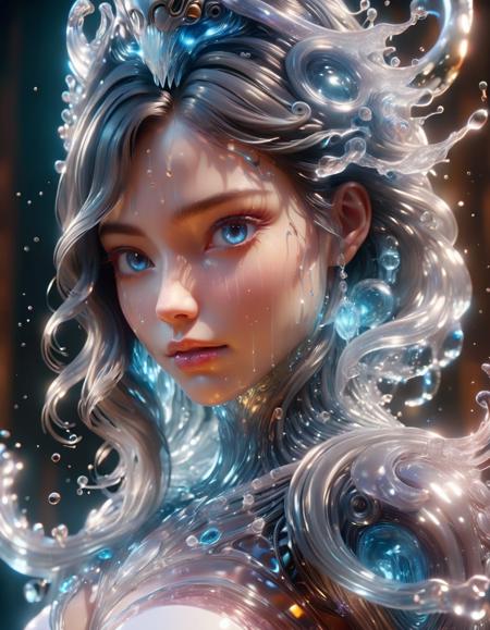 Liquid Water Flow Style [FLUX+SDXL+1.5]