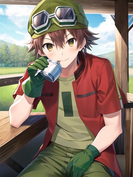 UnOfficial Kanbara Takuya (神原 拓也) - Digimon Frontiers (デジモンフロンティア)