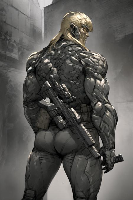 Yoji Shinkawa (Metal Gear Solid Concept Art) - Style