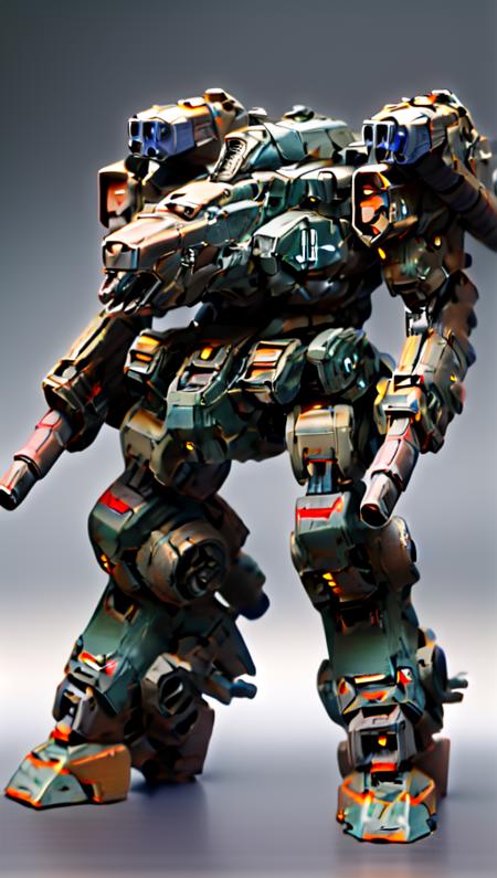 Super robot diffusion(Gundam, EVA, ARMORED CORE, BATTLE TECH like mecha lora)