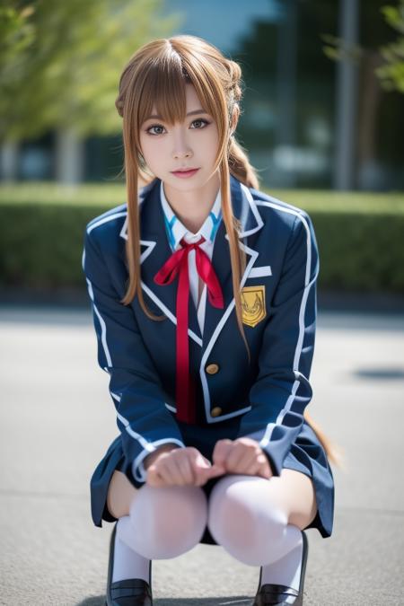刀剑神域 结城明日奈 校服 yuuki asuna school uniform