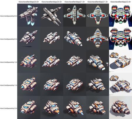 Traveller Spaceships LoRA