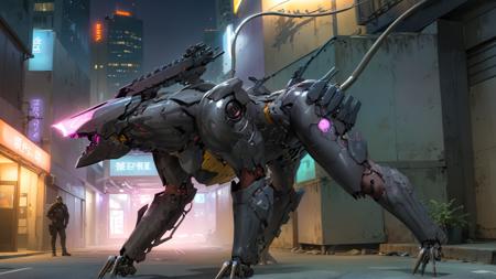 Blade Wolf - Metal Gear Rising [Mech][Creature] [SDXL]