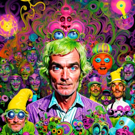 Bangerooo (Psychedelic Art Style) [SDXL]
