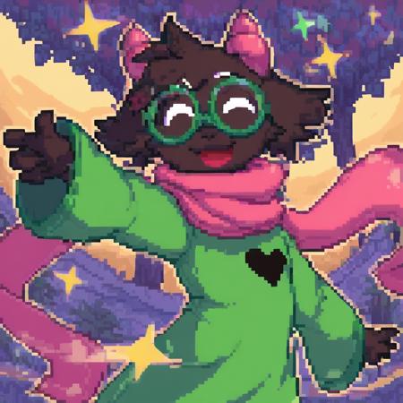 Ralsei [B/W] (Deltarune) (Pony SDXL)