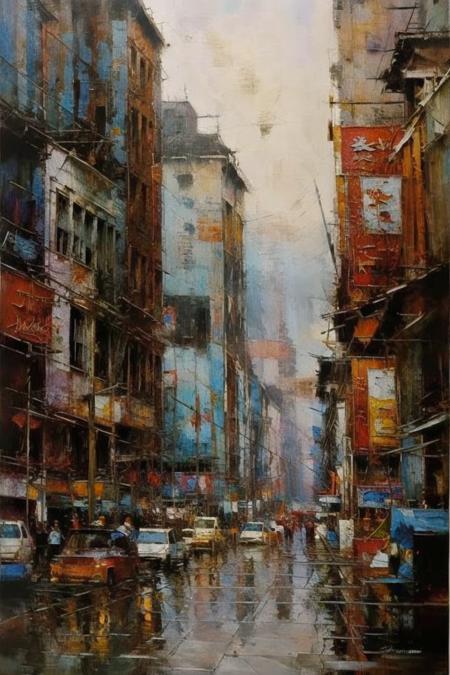 Oil painting(oil brush stroke) - 油画笔触版本v1.0 (ID: 89887)