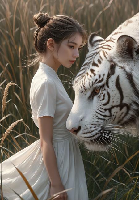 绪儿XL-猛虎下山 xuer White tiger
