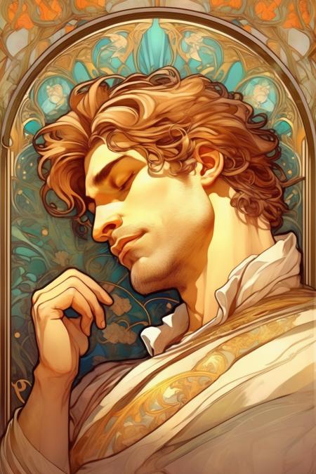Alphonse Mucha Style