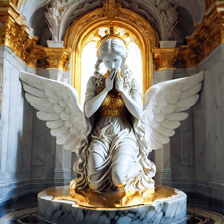 White and Gold Marble - Dream-like Architecture