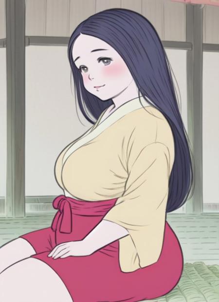 Princess Kaguya - Ghibli (WIP)