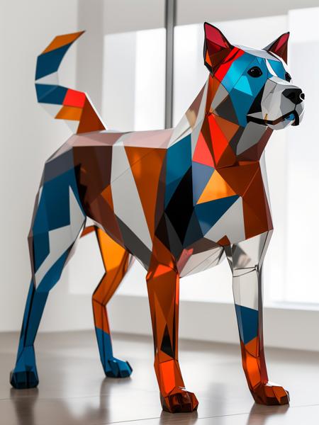 【Sculpture Design】 Colorful Glass Sculpture Artwork