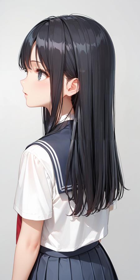 ストレートヘア/straight hair(XL,pony)