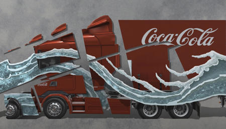 Scania Truck Coca Cola Christmas [Flux DoRa]
