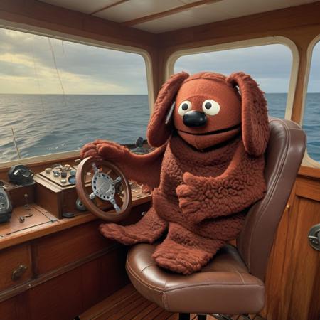 Rowlf The Dog - Muppet - 1970s Puppet Version
