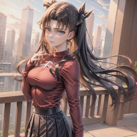 Rin tohsaka  LORA and(Pony)  from fate stay night visual novel