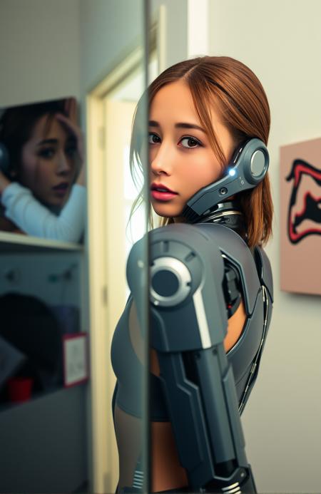 Virtual Asian Female Character 25