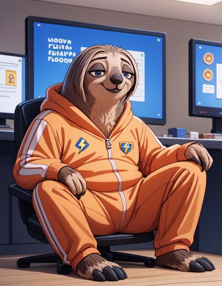 Flash Slothmore - Zootopia