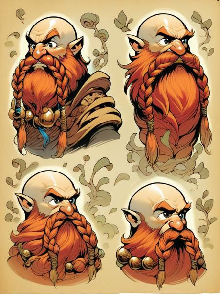 Harry Dwarf Character LoRa