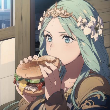 Huge Two-Handed Burger LoRA