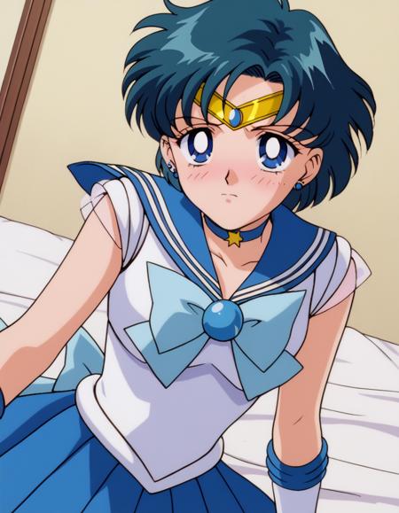 Ami Mizuno (水野 亜美) / Sailor Mercury (セーラーマーキュリー) - Sailor Moon (美少女戦士セーラームーン) - COMMISSION W/ DATASET