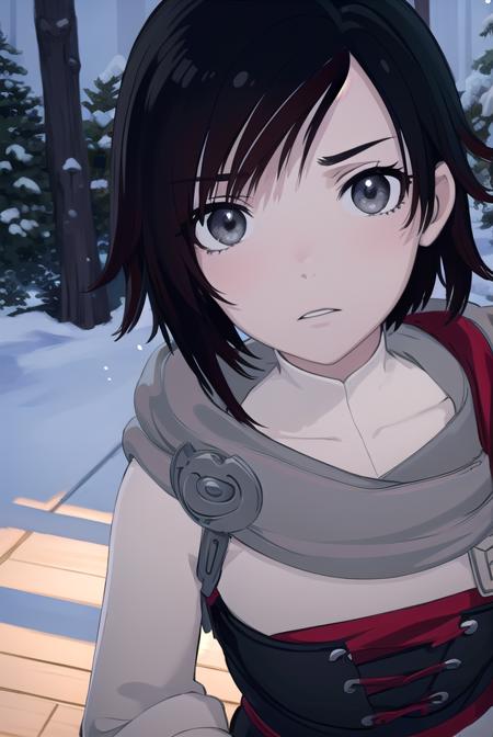 Ruby Rose (ルビー・ローズ) - RWBY - COMMISSION