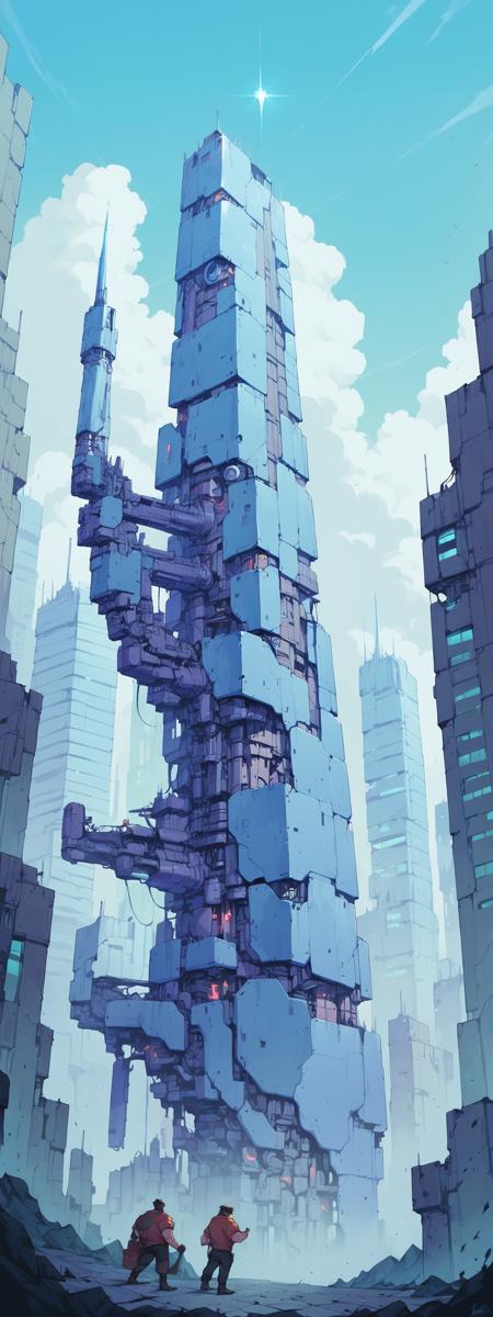 Cyber manhwa style by Lorever