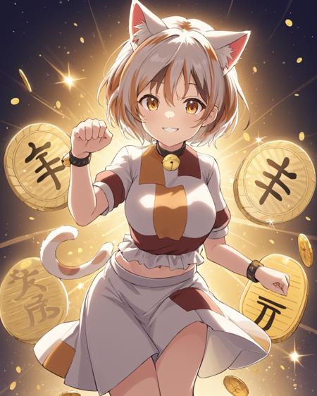 XL | touhou|东方 projcet 豪德寺三花/豪徳寺 ミケ/Goutokuzi Mike