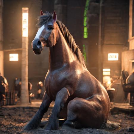 horse_sit