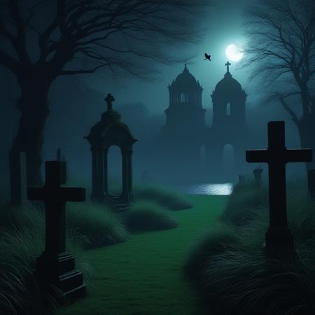 Haunted Streets of Highgate: A Gothic Cemetery Lora