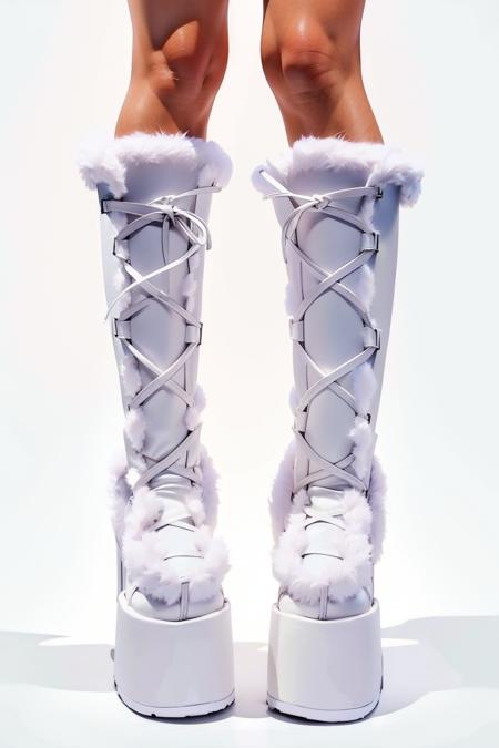 Demonia Cult Camel-311 Platform Boots