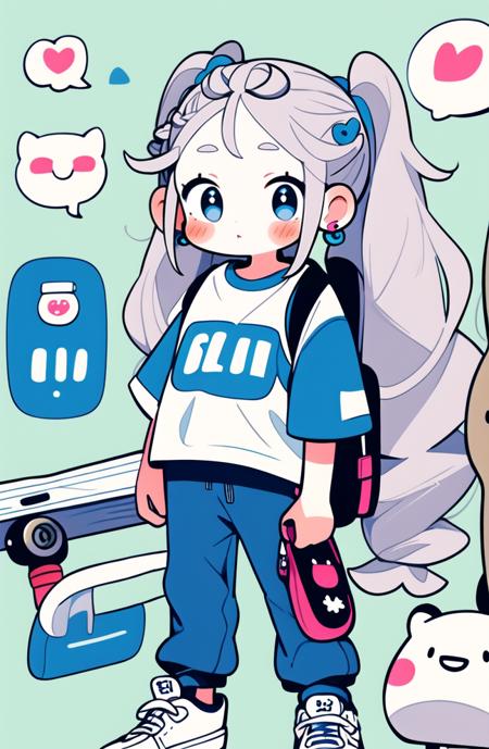 [Lah] Cute Social | SDXL & SD1.5